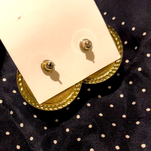 Vintage Colourful Swirl Costume Earrings - Picture 4 of 6